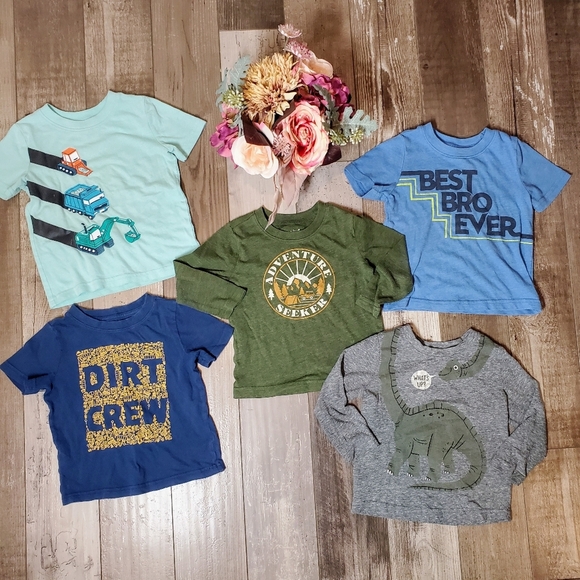 jumping beans Other - jumping beans baby boy casual shirt bundle 5pc sz 18m